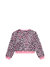 GUESS 1 USCITA Guess Felpa Crop Ls Active Top Bambina - Rosa Rosa